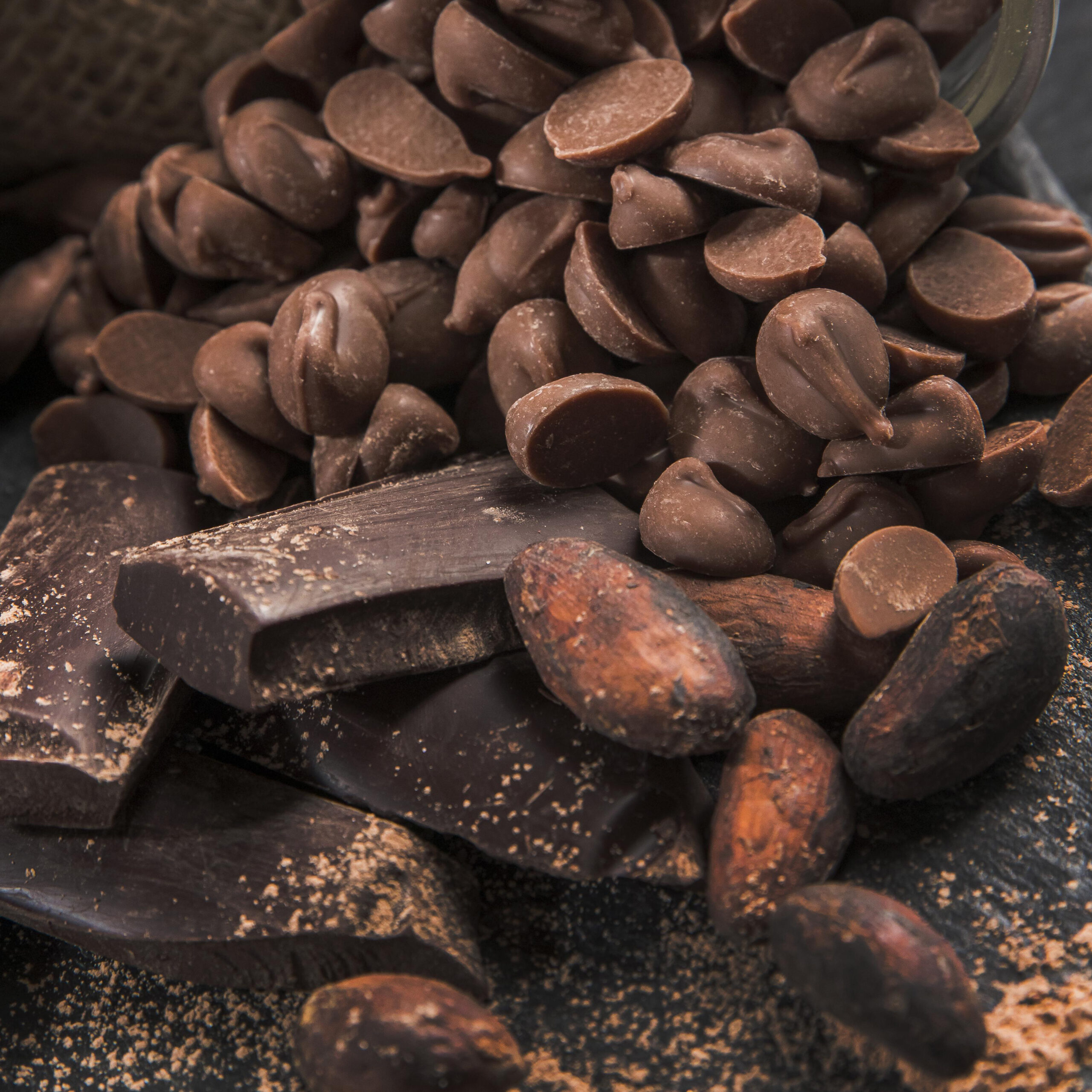 3-high-angle-delicious-chocolate-composition-dark-cloth-close-up